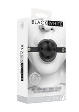 Load image into Gallery viewer, B&w Breathable Ball Gag Black