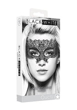 Load image into Gallery viewer, B&w Lace Eye Mask Princess