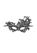 Load image into Gallery viewer, B&w Lace Eye Mask Royal