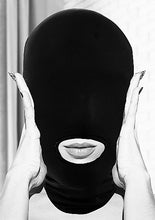 Load image into Gallery viewer, B&w Submission Mask W/ Open Mouth