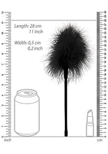 Load image into Gallery viewer, B&w Feather Tickler