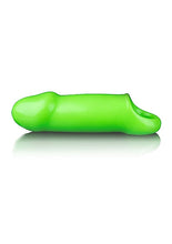 Load image into Gallery viewer, Glow Smooth Thick Stretchy Penis Sleeve Glow In The Dark