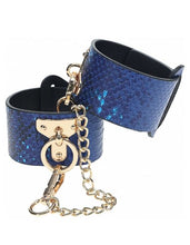Load image into Gallery viewer, Ouch! Florence Collection Handcuffs - Blue
