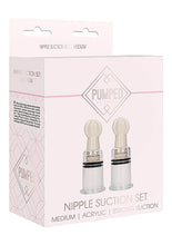 Load image into Gallery viewer, Pumped Nipple Suction Set Medium Transparent