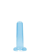Load image into Gallery viewer, Realrock Non Realistic Dildo W Suction Cup 5.3in Blue