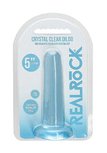 Load image into Gallery viewer, Realrock Non Realistic Dildo W Suction Cup 5.3in Blue