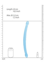 Load image into Gallery viewer, Realrock Non Realistic Double Dong 17in Blue