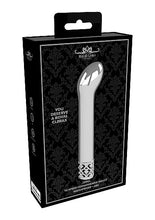 Load image into Gallery viewer, Royal Gems Jewel G-spot Vibe Silver