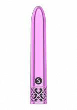 Load image into Gallery viewer, Royal Gems Shiny Pink Abs Bullet Rechargeable