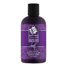 Load image into Gallery viewer, Sliquid Soak Bubble Bath Cherry Blossom 8.5 Oz