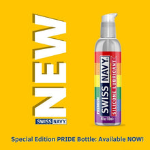Load image into Gallery viewer, Swiss Navy Pride Lube Silicone 4oz
