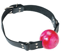 Load image into Gallery viewer, 2in Red Ball Gag W/buckle