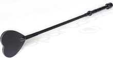 Load image into Gallery viewer, 20in Flexi Crop- Black Heart Shape Leather Tip