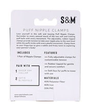 Load image into Gallery viewer, Sex & Mischief Puff Nipple Clamps