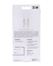 Load image into Gallery viewer, Sex & Mischief Pearl Nipple Ties