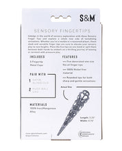 Load image into Gallery viewer, Sex & Mischief Sensory Finger Tips Black