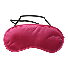 Load image into Gallery viewer, Sex and Mischief Satin Hot Pink Blindfold