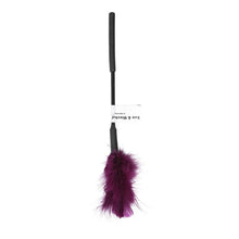 Load image into Gallery viewer, Sex & Mischief Feather Tickler 7in Purple