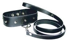 Load image into Gallery viewer, Premium Leather Leash & Collar