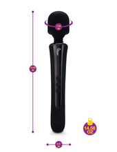 Load image into Gallery viewer, Viben Obsession Intense Wand Large Massager Black