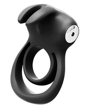 Load image into Gallery viewer, Vedo Thunder Bunny Dual Ring Rechargeable Black Pearl