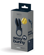Load image into Gallery viewer, Vedo Sexy Bunny Rechargeable Ring Black Pearl