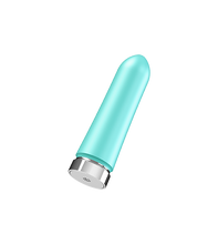 Load image into Gallery viewer, Vedo Bam Rechargeable Bullet Tease Me Turquoise