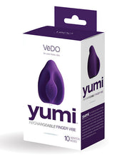 Load image into Gallery viewer, Vedo Yumi Rechargeable Vibe Deep Purple