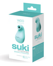 Load image into Gallery viewer, Vedo Suki Rechargeable Sonic Vibe Tease Me Turquoise
