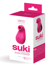 Load image into Gallery viewer, Vedo Suki Rechargeable Sonic Vibe Foxy Pink