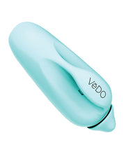 Load image into Gallery viewer, Vedo Vivi Rechargeable Finger Vibe Tease Me Turquoise