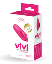 Load image into Gallery viewer, Vedo Vivi Rechargeable Finger Vibe Foxy Pink