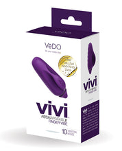 Load image into Gallery viewer, Vedo Vivi Rechargeable Finger Deep Purple
