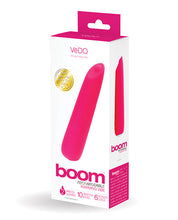Load image into Gallery viewer, Vedo Boom Rechargeable Warming Vibe Foxy Pink