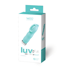 Load image into Gallery viewer, Luv Plus Rechargeable Vibe Tease Me Turquoise