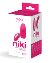 Load image into Gallery viewer, Vedo Niki Rechargeable Panty Vibe Foxy Pink