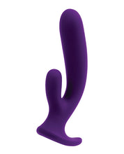 Load image into Gallery viewer, Vedo Wild Rechargeable Dual Vibe Purple