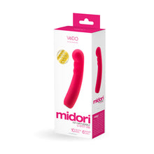 Load image into Gallery viewer, Vedo Midori Rechargeable Gspot Vibe Foxy Pink