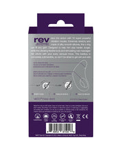 Load image into Gallery viewer, Vedo Rev Rechargeable C-ring Vibrating Purple