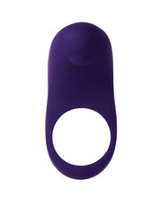 Load image into Gallery viewer, Vedo Rev Rechargeable C-ring Vibrating Purple