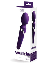 Load image into Gallery viewer, Vedo Wanda Rechargeable Wand Vibe Deep Purple