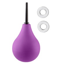Load image into Gallery viewer, Cloud 9 Fresh + Deluxe Anal Soft Tip Enema Douche 7.6 Oz W/ Ez Squeeze Bulb & 2 C-rings