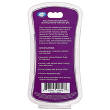 Load image into Gallery viewer, Cloud 9 Gems Gold Anal Plug Small