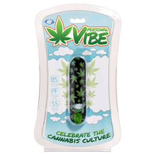 Load image into Gallery viewer, Stubby Vibe Black/cannabis Leaf