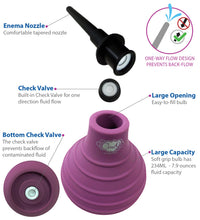 Load image into Gallery viewer, Cloud 9 Health & Wellness Premium Silicone Non-backflow Enema Douche
