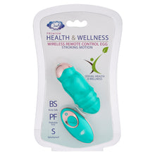 Load image into Gallery viewer, Cloud 9 Health & Wellness Wireless Remote Control Egg W/ Stroking Motion Teal