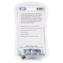 Load image into Gallery viewer, Cloud 9 Health & Wellness Wireless Remote Control Panty Leaf" Vibe - Plum"