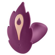 Load image into Gallery viewer, Cloud 9 Health & Wellness Wireless Remote Control Panty Leaf" Vibe - Plum"
