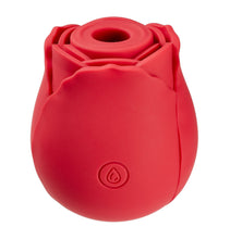 Load image into Gallery viewer, Cloud 9 Health & Wellness Rose Suction Stimulator Red