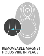 Load image into Gallery viewer, Cloud 9 Panty Pleasures Magnetic Panty Vibe Teal